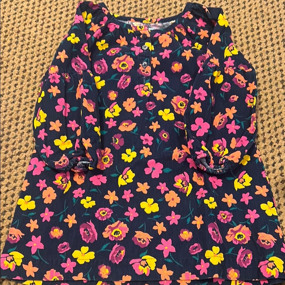 Floral Long Sleeve Dress